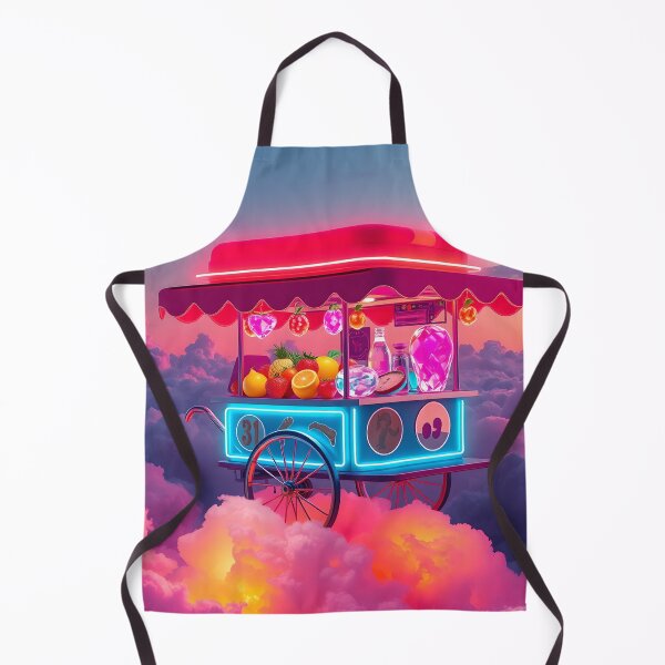Item preview, Sky Carnival Cart - Dreamy Cloud Food Stand Art designed and sold by AbdS07.