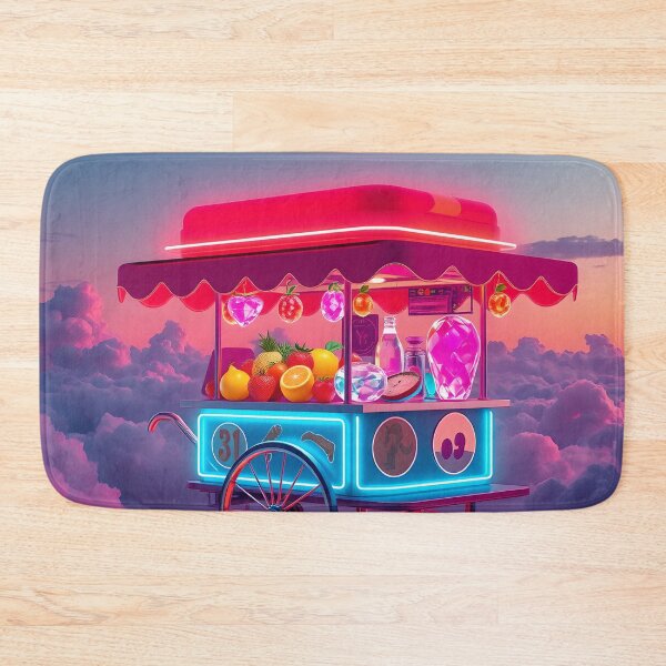 Item preview, Sky Carnival Cart - Dreamy Cloud Food Stand Art designed and sold by AbdS07.