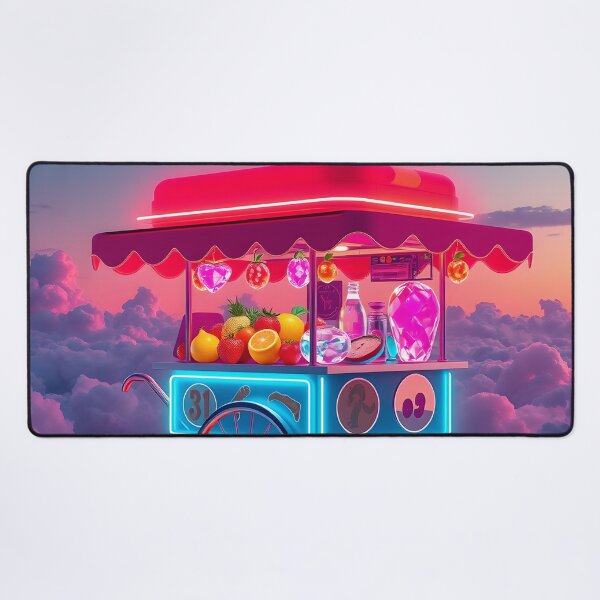 Item preview, Sky Carnival Cart - Dreamy Cloud Food Stand Art designed and sold by AbdS07.