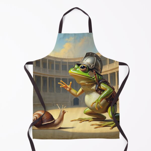 Item preview, Frog and snail Gladiators designed and sold by Vintage Designs +.