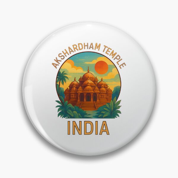 Artikelvorschau, Akshardham-Tempel, Delhi – Indische Architektur und spirituelles Wahrzeichen entworfen und verkauft von inkNext.