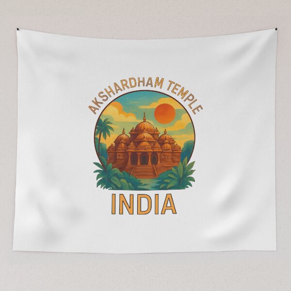 Item preview, Akshardham Temple, Delhi - Indian Architecture & Spiritual Landmark designed and sold by inkNext.