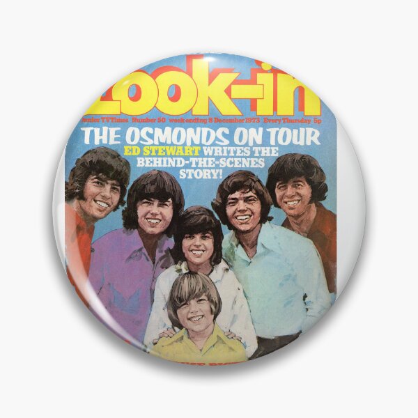 Item preview, Los Osmonds - Look In Magazine, portada de 1973 designed and sold by SibPop.