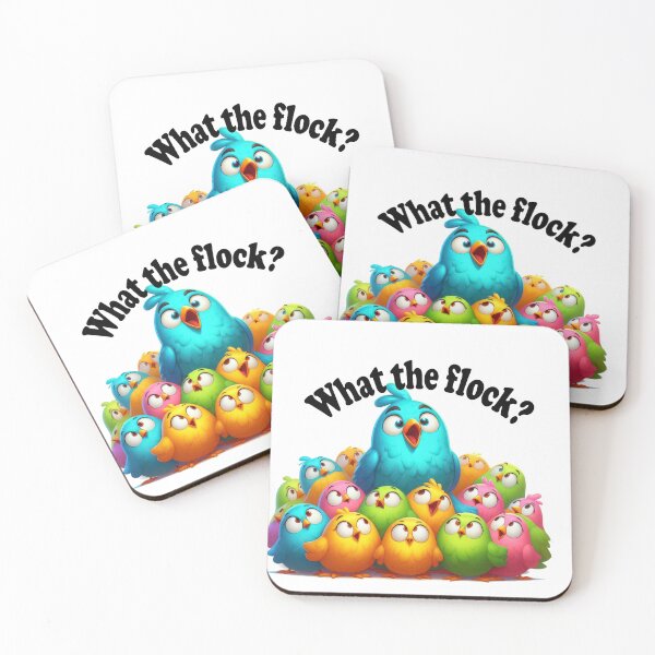 Item preview, What The Flock Funny Bird Shirt designed and sold by Care-and-Share.