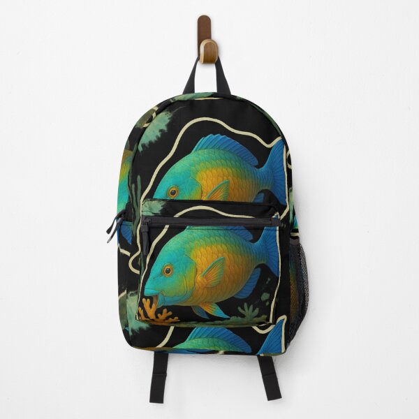 Item preview, Parrotfish with Realistic Rainbow Pattern designed and sold by DamioPolArt.
