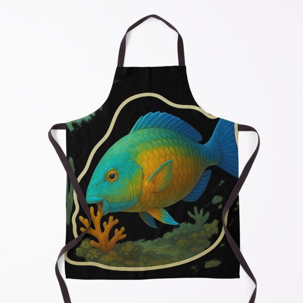 Item preview, Parrotfish with Realistic Rainbow Pattern designed and sold by DamioPolArt.