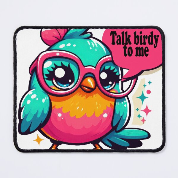 Item preview, Talk Birdy To Me Cute Tee designed and sold by Care-and-Share.