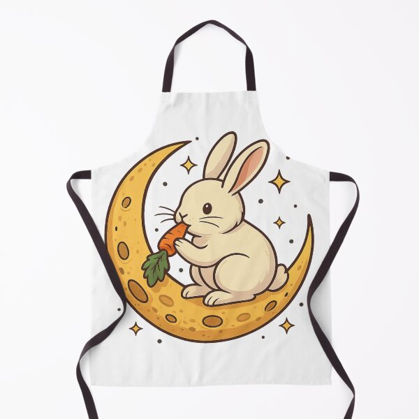Item preview, Moonbite Bunny – Cute Lunar Rabbit Illustration designed and sold by JWP789.