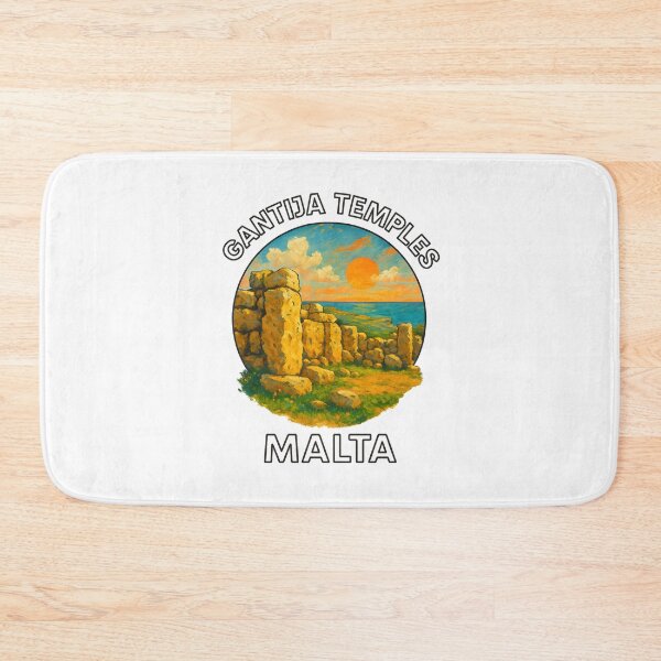 Item preview, Ggantija Temples – Ancient Megalithic Ruins in Malta designed and sold by inkNext.