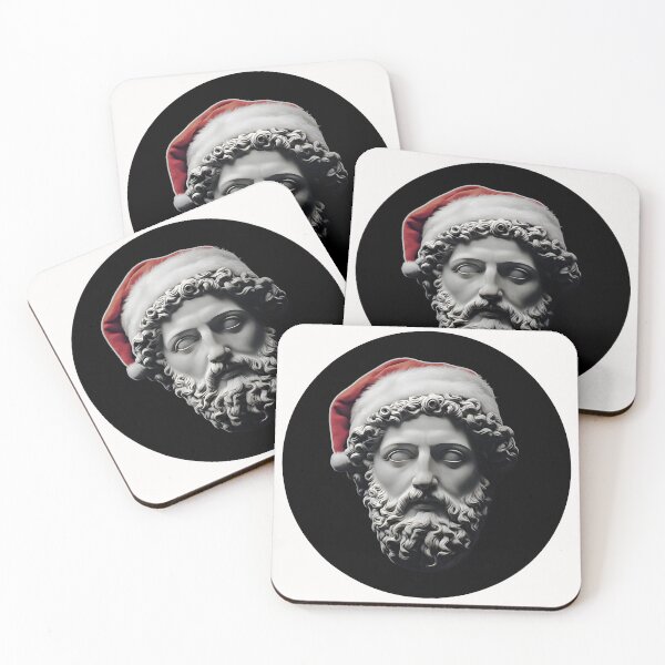 Item preview, Stoic Head Christmas Santa designed and sold by Anbe_design.