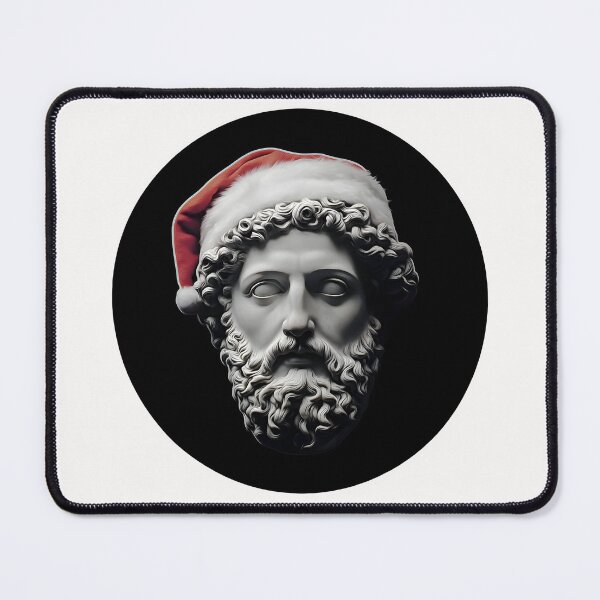 Item preview, Stoic Head Christmas Santa designed and sold by AngelinaBezm.