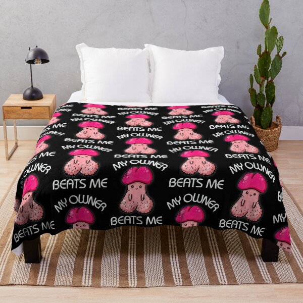 Item preview, My Owner Beats Me designed and sold by Buntrockstore.