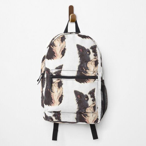 Item preview, Energetic Border Collie Dog Friend Art designed and sold by bapupa.