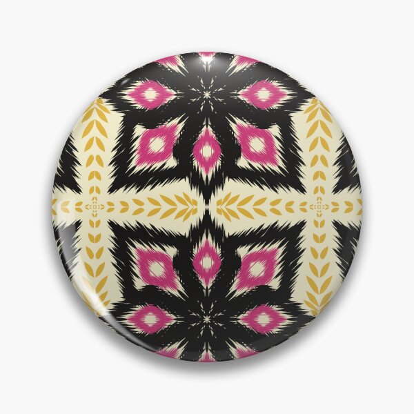 Item preview, ethnic oriental ikat folklore traditional seamless pattern designed and sold by JUMBO_ART.