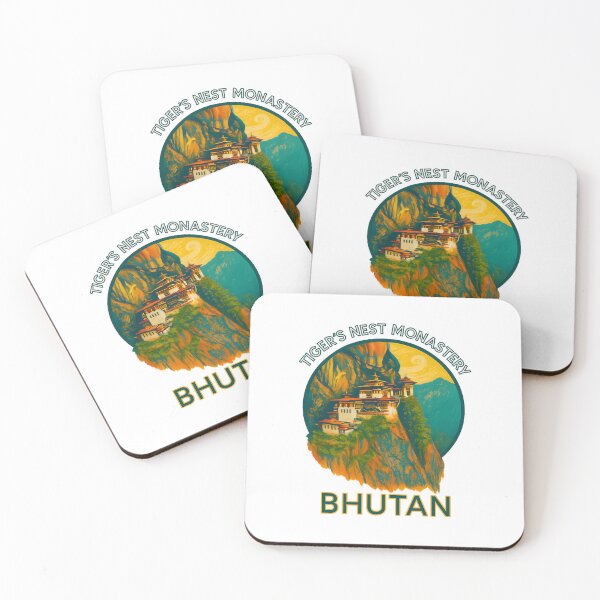 Item preview, Tiger’s Nest Monastery – Cliffside Temple in Bhutan designed and sold by inkNext.