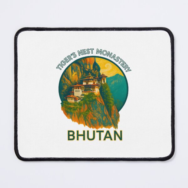 Item preview, Tiger’s Nest Monastery – Cliffside Temple in Bhutan designed and sold by inkNext.