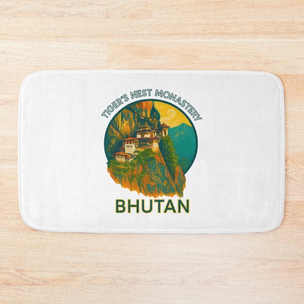 Item preview, Tiger’s Nest Monastery – Cliffside Temple in Bhutan designed and sold by inkNext.
