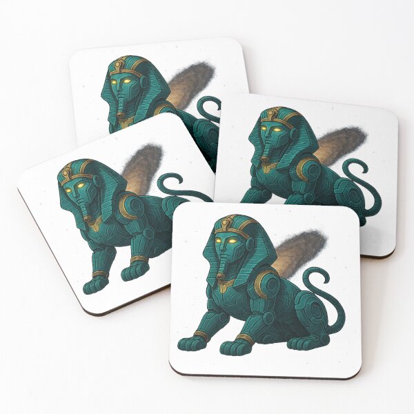Item preview, Andromeda Sphinx – Cosmic Mythical Creature Design designed and sold by JWP789.