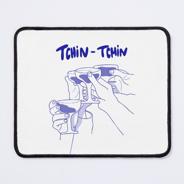 Item preview, Cheers – festive illustration of clinking hands designed and sold by Mouyouu.