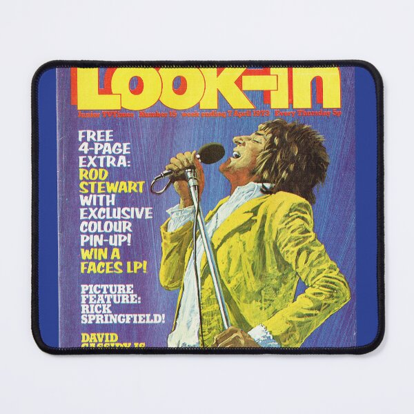 Item preview, Rod Stewart Look in Magazine cover 1973 designed and sold by SibPop.