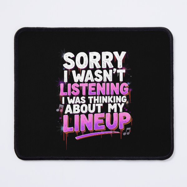 Item preview, "Sorry I Wasn't Listening, I Was Thinking About My Lineup" Fantasy Sports Tee designed and sold by AI-volution.