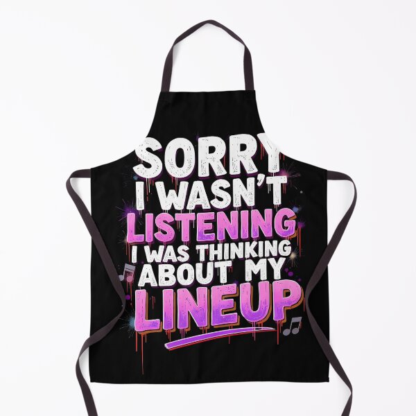Item preview, "Sorry I Wasn't Listening, I Was Thinking About My Lineup" Fantasy Sports Tee designed and sold by AI-volution.