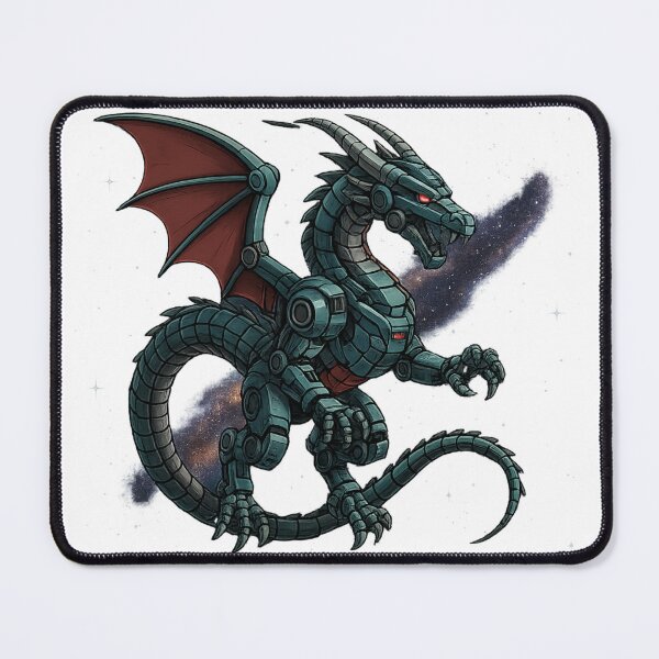 Item preview, Galactic Mechadragon – Futuristic Dragon Robot designed and sold by JWP789.