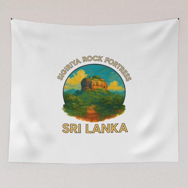 Item preview, Sigiriya Rock Fortress – Ancient Landmark of Sri Lanka designed and sold by inkNext.