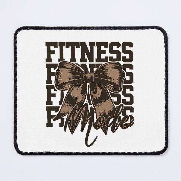 Item preview, Fitness Mode Typography with Stylish Bow Graphic designed and sold by haitrieuic96.
