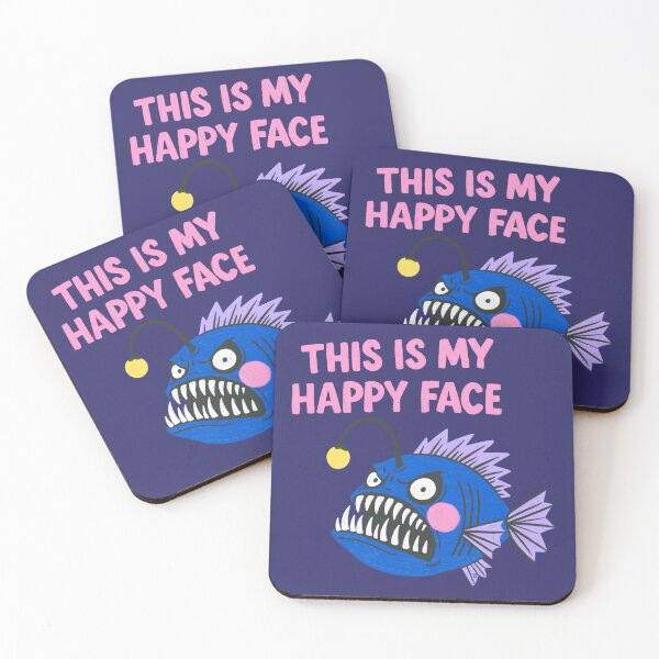 Item preview, This Is My Happy Face designed and sold by Itouchedabee.