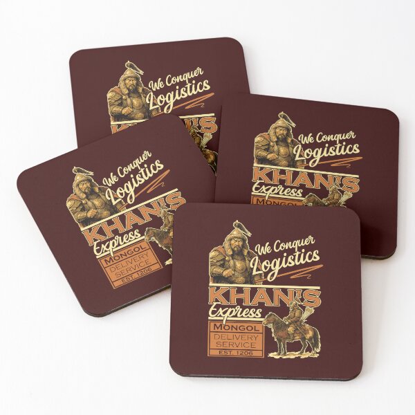 Item preview, Genghis Khan's Express Mongol Horse Delivery Service designed and sold by MehMerchTees.