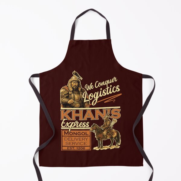 Item preview, Genghis Khan's Express Mongol Horse Delivery Service designed and sold by MehMerchTees.