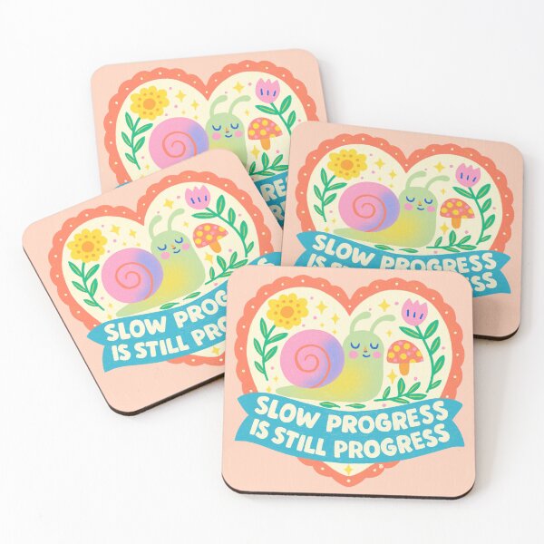 Item preview, Slow Progress Is Still Progress designed and sold by Itouchedabee.