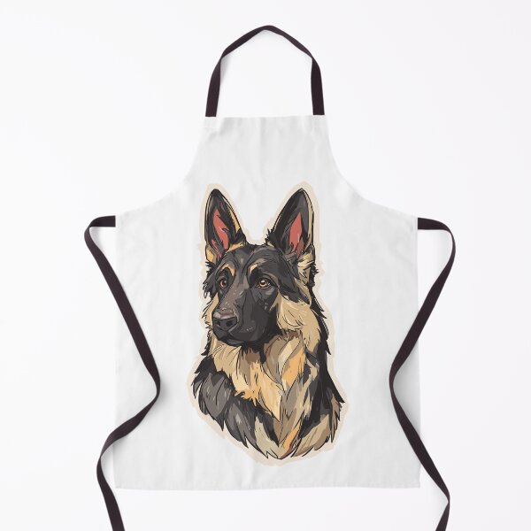 Item preview, Loyal German Shepherd Dog Art designed and sold by bapupa.