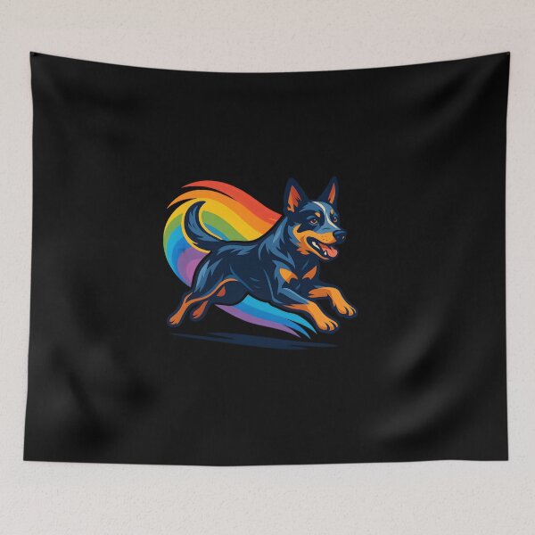 Item preview, Rainbow Trail Dog designed and sold by Uglyandcute.