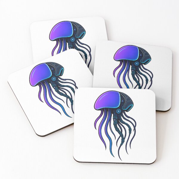 Item preview, BioFusion Jellyfish – Futuristic Marine Creature designed and sold by JWP789.