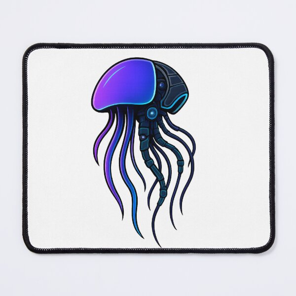 Item preview, BioFusion Jellyfish – Futuristic Marine Creature designed and sold by JWP789.