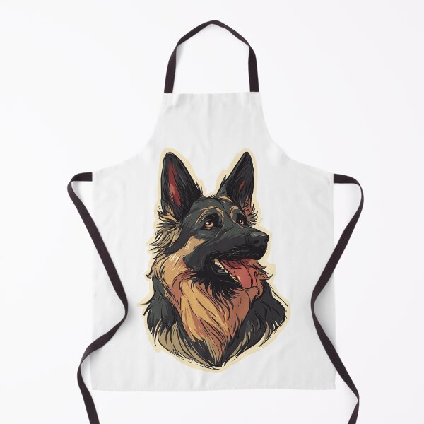 Item preview, Brave German Shepherd Dog Spirit Art designed and sold by bapupa.