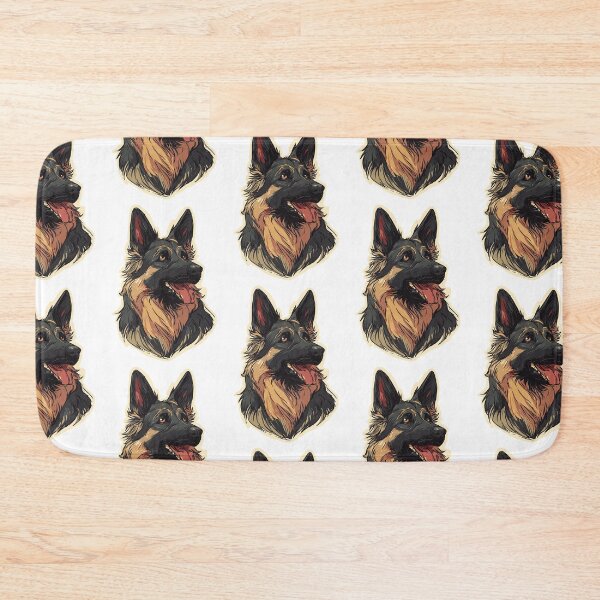 Item preview, Brave German Shepherd Dog Spirit Art designed and sold by bapupa.