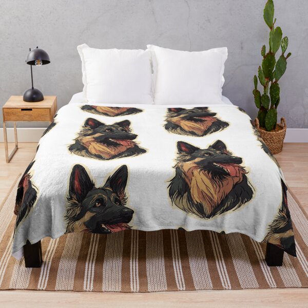 Item preview, Brave German Shepherd Dog Spirit Art designed and sold by bapupa.