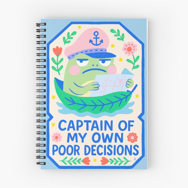Item preview, Captain of My Own Poor Decisions designed and sold by Itouchedabee.