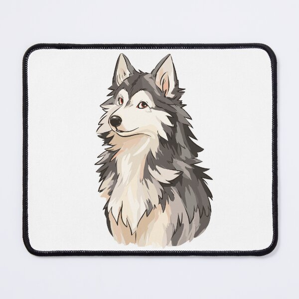 Item preview, Noble Husky Dog Art designed and sold by bapupa.