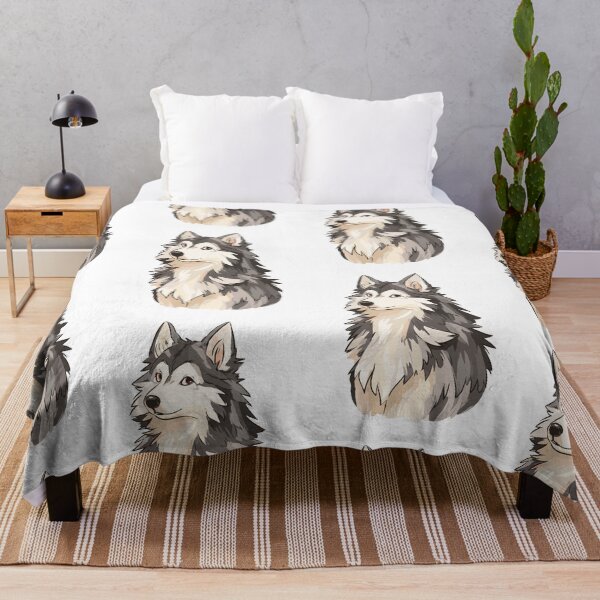 Item preview, Noble Husky Dog Art designed and sold by bapupa.