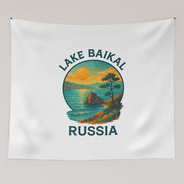 Item preview, Lake Baikal Scenic Landscape – Siberia Russia designed and sold by inkNext.