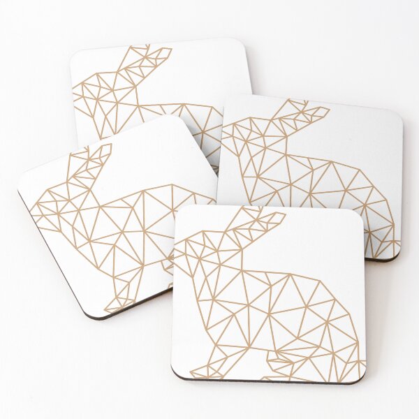 Item preview, Rabbit Polygon designed and sold by Anja-Selena Design.