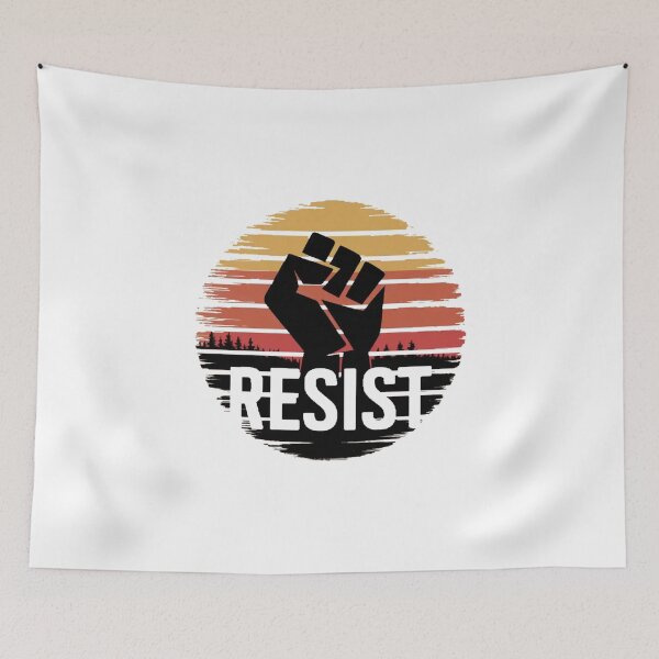 Item preview, Anti fascism Resist designed and sold by CandyVenom.