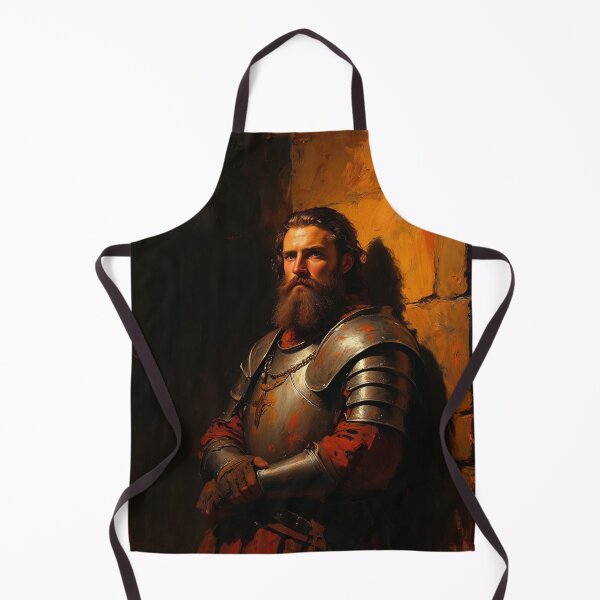 Item preview, Medieval man with long red beard vintage artwork designed and sold by Vintage Designs +.