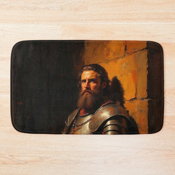 Item preview, Medieval man with long red beard vintage artwork designed and sold by Vintage Designs +.