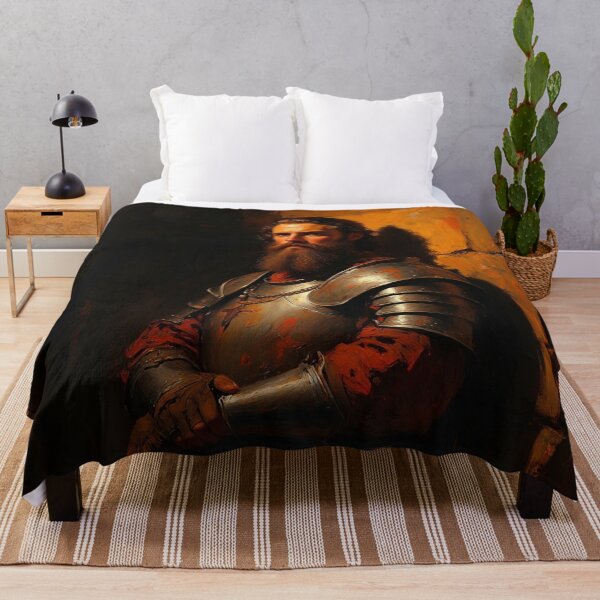Item preview, Medieval man with long red beard vintage artwork designed and sold by Vintage Designs +.