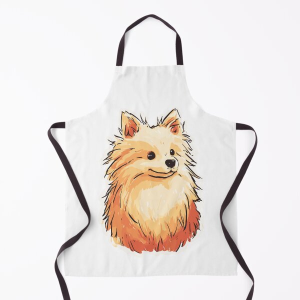 Item preview, Playful Pomeranian Dog Art designed and sold by bapupa.